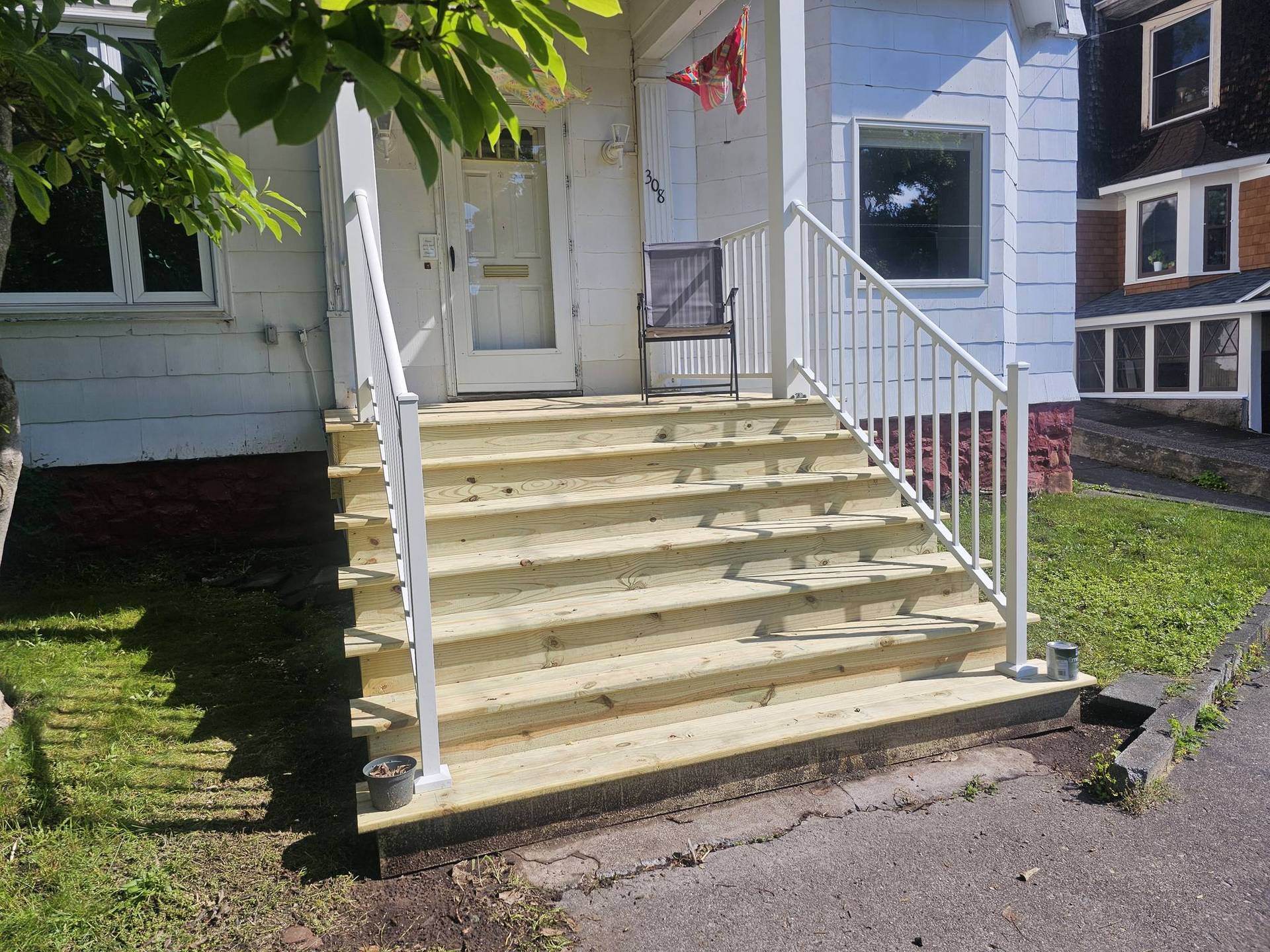 front steps